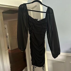 Black Long Sleeve Mini